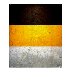 Wooden Board Yellow White Black Shower Curtain 60  X 72  (medium) 