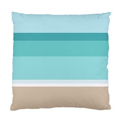 Dachis Beach Line Blue Water Standard Cushion Case (two Sides) by Mariart