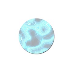Blue Patterned Aurora Space Golf Ball Marker (4 Pack)