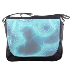 Blue Patterned Aurora Space Messenger Bags by Mariart