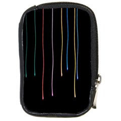 Falling Light Lines Perfection Graphic Colorful Compact Camera Cases by Mariart