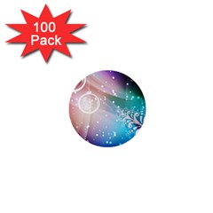 Christmas 1  Mini Buttons (100 Pack)  by Mariart