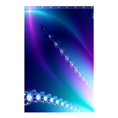 Flow Blue Pink High Definition Shower Curtain 48  X 72  (small) 