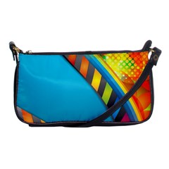 Color Dream Polka Shoulder Clutch Bags by Mariart