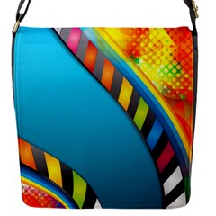 Color Dream Polka Flap Messenger Bag (s)