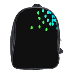 Green Black Widescreen School Bags(large) 