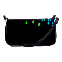 Green Black Widescreen Shoulder Clutch Bags by Mariart