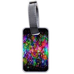 Colorful Bubble Shining Soap Rainbow Luggage Tags (two Sides)
