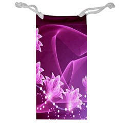 Lotus Sunflower Sakura Flower Floral Pink Purple Polka Leaf Polkadot Waves Wave Chevron Jewelry Bag