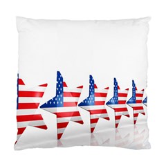 Multiple Us Flag Stars Line Slide Standard Cushion Case (one Side) by Mariart