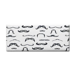 Mustache Man Black Hair Cosmetic Storage Cases