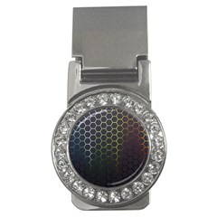 Hexagons Honeycomb Money Clips (cz) 