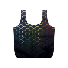 Hexagons Honeycomb Full Print Recycle Bags (s)  by Mariart