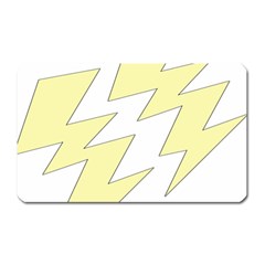 Lightning Yellow Magnet (rectangular)