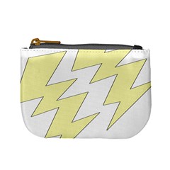 Lightning Yellow Mini Coin Purses by Mariart