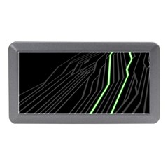 Green Lines Black Anime Arrival Night Light Memory Card Reader (Mini)