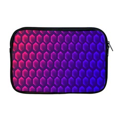 Hexagon Widescreen Purple Pink Apple Macbook Pro 17  Zipper Case by Mariart