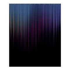 Moonlight Light Line Vertical Blue Black Shower Curtain 60  X 72  (medium)  by Mariart