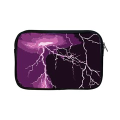 Lightning Pink Sky Rain Purple Light Apple Ipad Mini Zipper Cases