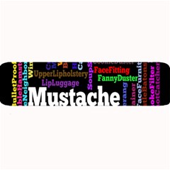 Mustache Large Bar Mats by Mariart