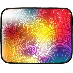 Multi Colour Alpha Fleece Blanket (mini)