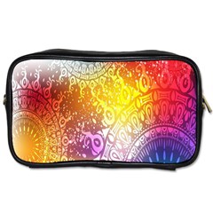 Multi Colour Alpha Toiletries Bags 2-side by Mariart