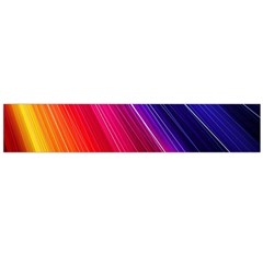 Multicolor Light Beam Line Rainbow Red Blue Orange Gold Purple Pink Flano Scarf (large) by Mariart