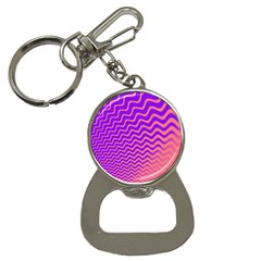 Original Resolution Wave Waves Chevron Pink Purple Button Necklaces