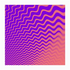 Original Resolution Wave Waves Chevron Pink Purple Medium Glasses Cloth