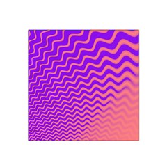 Original Resolution Wave Waves Chevron Pink Purple Satin Bandana Scarf by Mariart