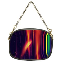 Perfection Graphic Colorful Lines Chain Purses (one Side)  by Mariart