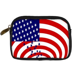 Star Line Hole Red Blue Digital Camera Cases by Mariart