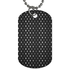 Rabstol Net Black White Space Light Dog Tag (two Sides)