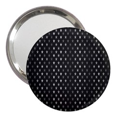 Rabstol Net Black White Space Light 3  Handbag Mirrors by Mariart