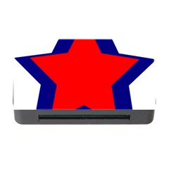 Stars Red Blue Memory Card Reader With Cf