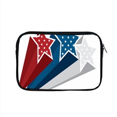 Star Red Blue White Line Space Apple Macbook Pro 15  Zipper Case by Mariart