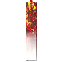 Effect Pattern Brush Red Orange Large Book Marks by Nexatart