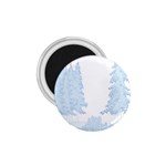 Winter Snow Trees Forest 1.75  Magnets Front