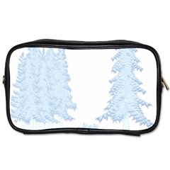 Winter Snow Trees Forest Toiletries Bags 2-side by Nexatart