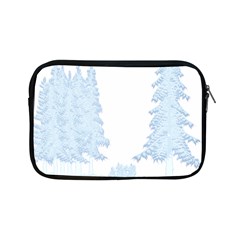 Winter Snow Trees Forest Apple Ipad Mini Zipper Cases by Nexatart