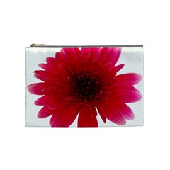 Flower Isolated Transparent Blossom Cosmetic Bag (medium)  by Nexatart