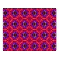 Retro Abstract Boho Unique Double Sided Flano Blanket (large) 