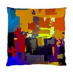 Abstract Vibrant Colour Standard Cushion Case (two Sides) by Nexatart