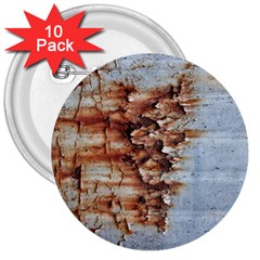 Peeling Paint             3  Button (10 Pack) by LalyLauraFLM