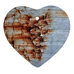 Peeling Paint             Ornament (heart) by LalyLauraFLM