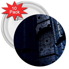 Graphic Design Background 3  Buttons (10 Pack) 