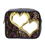 Lover Romantic Couple Apart Mini Toiletries Bag 2-Side Front