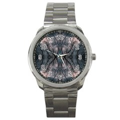 Storm Nature Clouds Landscape Tree Sport Metal Watch by Nexatart