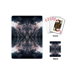 Storm Nature Clouds Landscape Tree Playing Cards (mini)  by Nexatart