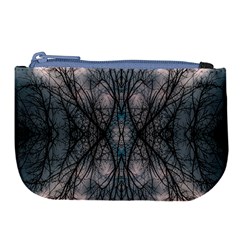 Storm Nature Clouds Landscape Tree Large Coin Purse